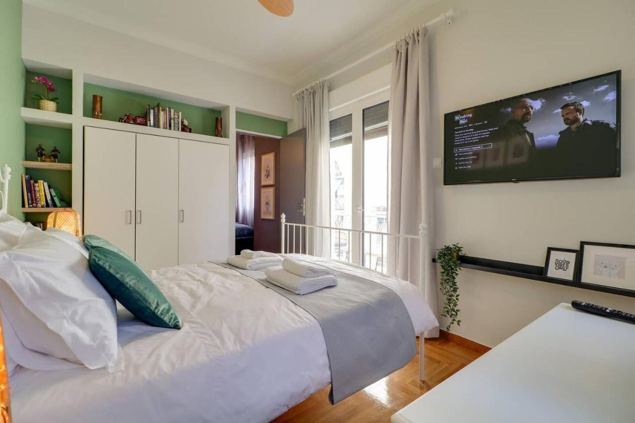 Victoria 5Star / 5Br Bigapt / Sauna / 2Min To Metro Athens Exterior photo
